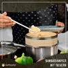 Vaporiera in bambù con 2 ripiani - misura L Anteprima dell’immagine prodotto 9