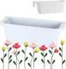 Blumenkasten Balkon Balkonkasten mit Halterung Pflanzkasten Produktbild-Vorschau 2