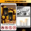 OZAVO LED Kerzen 2er Set Flammenlose LED Kerzen, LED Kerzen Produktbild-Vorschau 5
