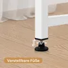 WOLTU Schreibtisch, mit Metallgestell, aus Holzwerkstoff, Produktbild-Vorschau 7