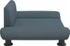 vidaXL Pelech pre psov Dark Grey 70x45x28 cm Látka Náhľad obrázku produktu 4