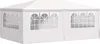 A white party tent with windows. Voir les images du produit