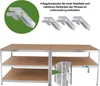 2x Schwerlastregal Steckregal 200x100x30 Archivregal Produktbild-Vorschau 7