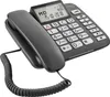 A gray Gigaset DL580 corded telephone is shown against a white background. Náhled obrázku produktu