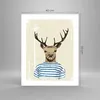 Poster - Poster ohne Rahmen - Hipster Anthropomorphismus Produktbild-Vorschau 4