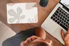 MuchoWow® Mauspad Mousepad Sommer - Laub - Grau 27x18 cm - Produktbild-Vorschau 3