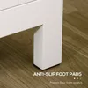 HOMCOM Buffet meuble de rangement avec 3 portes 2 étagères Voir les images du produit 7