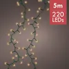 5m LED-Kompakt-Weihnachtsbeleuchtung - Dauerlicht - 220 Produktbild-Vorschau 1
