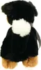 A side view of a stuffed Bernese Mountain Dog toy. Produktbild-Vorschau