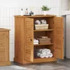 vidaXL Mobile da bagno VIGO Marrone e miele 68 x 34 x 80 cm Anteprima dell’immagine prodotto 4