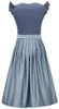 Dirndl Ansfelden 70cm Länge himmelblau 32 Produktbild-Vorschau 3