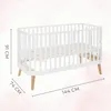 Dětská postýlka ATB MEBLE s matrací 140x70 cm - Dětská Náhled obrázku produktu 3