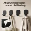 doporro Klebehaken extra stark aus Aluminium, Haken Produktbild-Vorschau 2