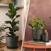 Blumentopf Milano 32 cm Durchmesser mit Untersetzer Farbe Produktbild-Vorschau 6