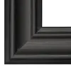 Bilderrahmen Bergamo - 25x30 cm, Schwarz Gemasert Produktbild-Vorschau 5
