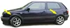 Radlaufverbreiterung Radlauf Kotflügel Verbreiterung für VW Golf 3 III 1991-1997 – Produktansicht 2 Produktbild-Vorschau