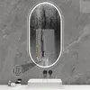 Specchio Led Rea Ovl 50X100cm Black Anteprima dell’immagine prodotto 6