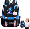 Lilo und Stitch Rucksack für Schule, Schule, Stadt, Reisen, Produktbild-Vorschau 6