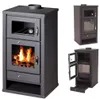 Kaminofen 11.3 kW Backfach + Herdplatte Kachelofen Heizofen Produktbild-Vorschau 2
