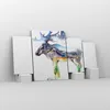 Bild auf Leinwand - Leinwandbild - Moose Berge Winter Produktbild-Vorschau 4