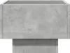 Möbel Beistelltisch mit LED Betongrau 40x40x30 cm Produktbild-Vorschau 6