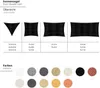 Lumaland, voile d'ombrage en polyester, rectangulaire, 2 x Voir les images du produit 4