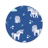 MuchoWow® Mauspad Mousepad Einhorn - Sterne - Muster 20x20 Produktbild-Vorschau 1