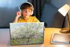 MuchoWow® Laptop Aufkleber Sticker Cover Blühender Produktbild-Vorschau 3