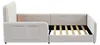 Gestoffeerd bed 90x200 cm, met LED-verlichting, met Productafbeelding-voorbeeld 10