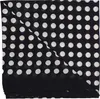 Baumwolltuch – Punkte 2,5 cm schwarz – weiß – quadratisches Produktbild-Vorschau 4