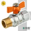 HSE UNISOL Solarkugelhahn Typ 1615, Innen- x Außengewinde Produktbild-Vorschau 2