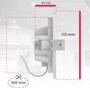 Lot de 3 spots ultra-plats à encastrer spéciales sdb IP44 Voir les images du produit 5