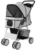 PawHut hondenwagen, inklapbare kattenbuggy, geschikt tot 10 Productafbeelding-voorbeeld 1