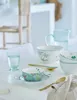 PIP STUDIO Jolie Flowers Blue Bowl 12 cm Produktbild-Vorschau 4