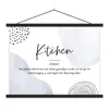 MuchoWow® Textilposter Sprichwörter - Zitate - Küche - Produktbild-Vorschau 1