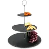 Etagere für Kuchen Kekse Obst 3-stöckig aus SCHIEFER Produktbild-Vorschau 2