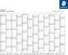 STAEDTLER Jahresplaner Lumocolor year planner 2026 A3 Produktbild-Vorschau 5