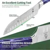 Coltello Santoku Fullhi, 18 cm, coltello da cucina, acciaio Anteprima dell’immagine prodotto 4