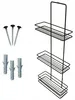 SEPIO Duschablage Schwarz, Badezimmer Organizer Drei Produktbild-Vorschau 6