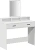 vidaXL Tavolino da toilette con ripiano bianco 100 x 41 x Anteprima dell’immagine prodotto 1