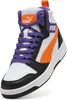 Puma Rebound V6 Mid Jr White-Orange Glo-Black Größe EU 38 Produktbild-Vorschau 4