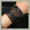 EDIBAZZAR | Set mit 6 verstellbaren braunen Lederarmbändern Produktbild-Vorschau 6