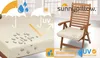 sunnypillow 2er Set Stuhlkissen 50 x 50 wasserdicht Produktbild-Vorschau 4