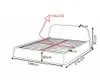 Sofello Designer Bett MORI 180x200 – weicher Samt, Produktbild-Vorschau 5