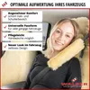 WALSER Lammfell Gurtpolster Millie, 2 Stück Gurtpolster Produktbild-Vorschau 4
