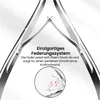 AdroitGoods Nagelhautknipser - Silber - Nagelhautentferner Produktbild-Vorschau 4