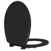 Allibert ACIERO WC-Sitz Holz 36 x 5,2 x 45,7 cm Schwarz Produktbild-Vorschau 4