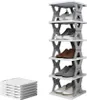 Faltbares Schuhregal, zusammenklappbares Schuhregal, Produktbild-Vorschau 1