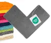 WohnDirect Eckbadematte PARIS Grau 100 x 100 x 50 cm Náhled obrázku produktu 1