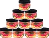 150 ml PET Tiegel transparent, mit Plastikdeckel, schwarz, Produktbild-Vorschau 2